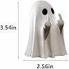 Halloween Ghost Figurine, Halloween Decorations Indoor, Farmhouse Tiered Tray Decor, Spooky Home Decorations, Coffee Table Centerpieces Shelf Mantel Display