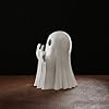 Halloween Ghost Figurine, Halloween Decorations Indoor, Farmhouse Tiered Tray Decor, Spooky Home Decorations, Coffee Table Centerpieces Shelf Mantel Display